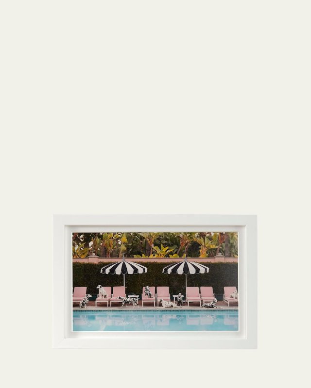 "Spotted at the Beverly Hills Hotel" Mini Giclee Print